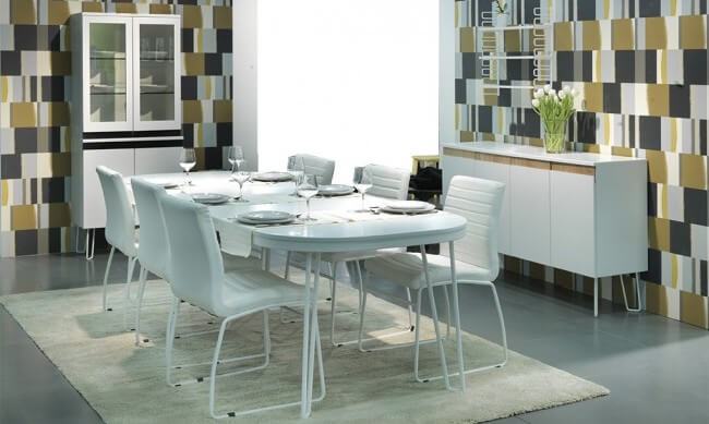 Capello, ett stilrent och minimalistisk matbord.
